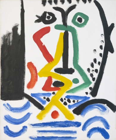 Pablo Picasso, Portrait d'Homme Barbu, 1964